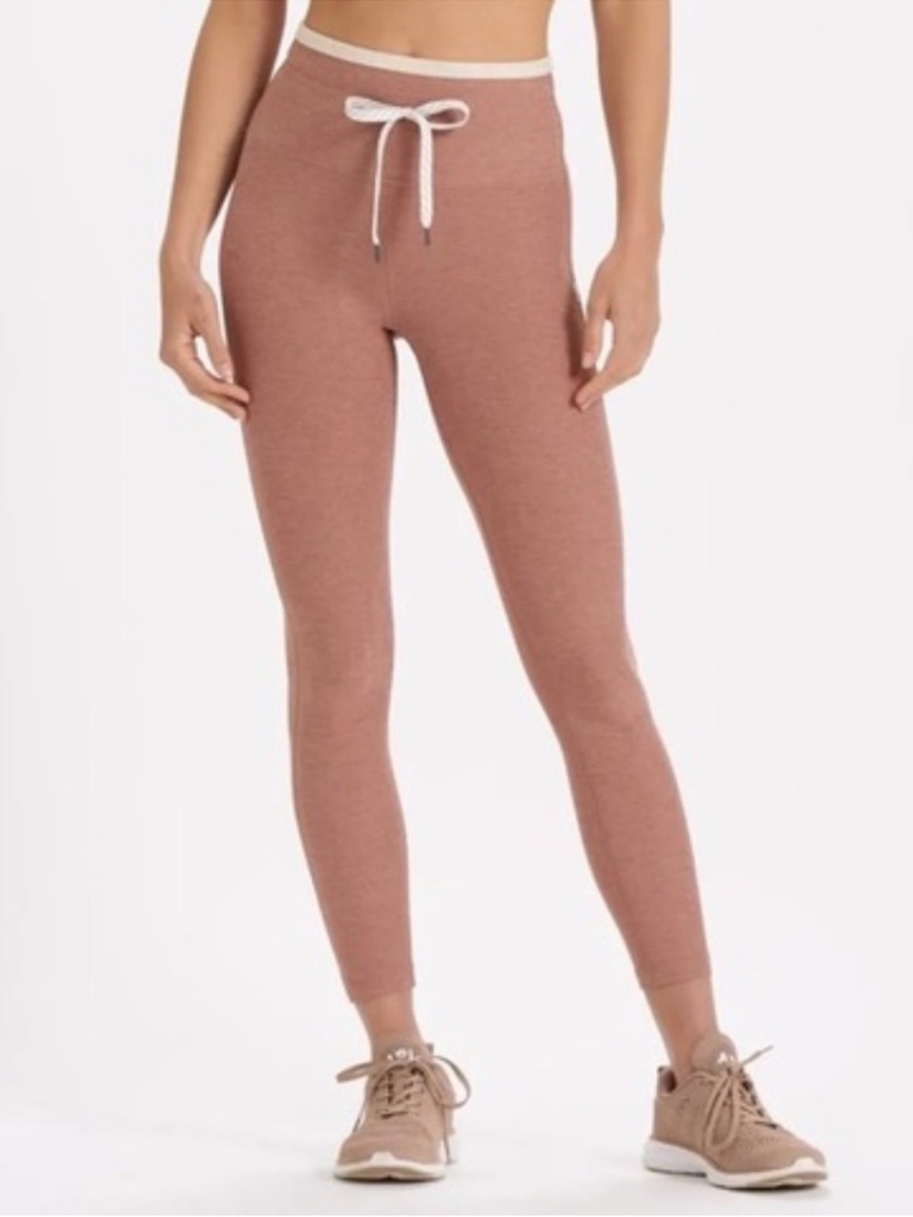 VUORI Elevation Vibe High Rise Leggings Light Terracotta Heather Size XS